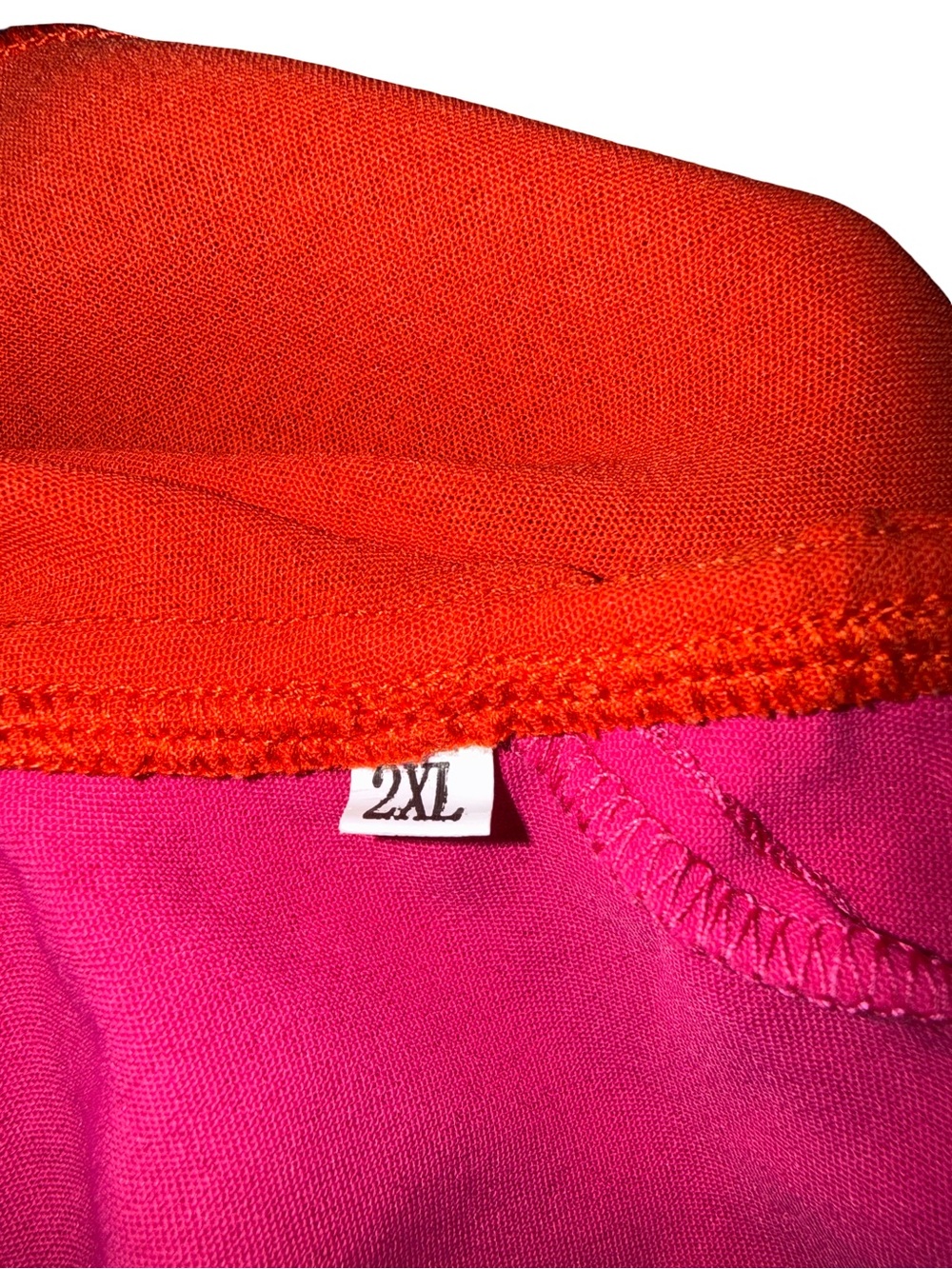 One-Shoulder Colorblock Ruffled Mini Dress - Picture 3 of 3